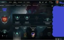 Conta lol Platina 4
