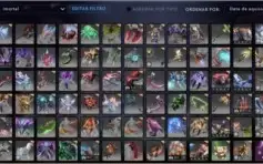 Conta de Dota 2 com  anos nivel 184 com 5.800k.