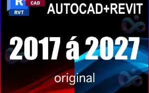 Autocad + Revit para windows - original