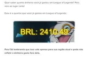 CONTA LOL 217 SKINS E 149 CHAMPIONS + DE R$ 2000 INVESTIDOS