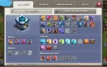 Conta de clash of clans + brawl starts vinculada