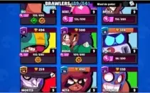 Conta de clash of clans + brawl starts vinculada
