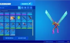 Conta de Fortnite - Passes de Batalha da Temporada 2 a 7