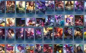 Conta Mobile Legends Com 159 Skins E 900 Diamantes