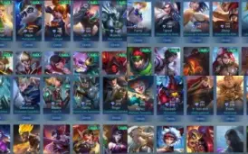 Conta Mobile Legends Com 159 Skins E 900 Diamantes