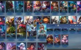 Conta Mobile Legends Com 159 Skins E 900 Diamantes