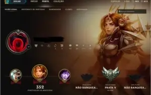 Conta league of legends