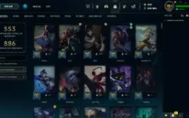 ⭐Conta LOL LVL 438 |Full Campeões| 214 Skins |Prata 2| 2015⭐