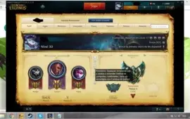 CONTA DE LEAGUE OF LEGENDS PLATINA V