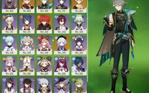 Alhaitham - Kazuha - Jade -  AR 45