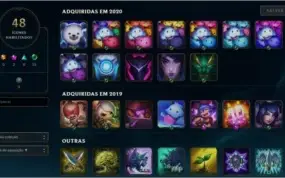 Conta lol Platina 2 19 skins alguns champs