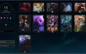 Conta lol Platina 2 19 skins alguns champs
