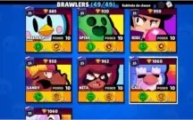 Conta do Brawl stars (todos os brawlers, stars e acessórios)