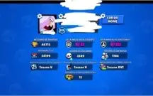 Conta do Brawl stars (todos os brawlers, stars e acessórios)