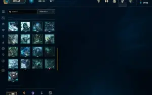 Conta smurf level 63 diamante 1 com vayne prestigio e RP