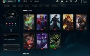 Conta prata 4 com 143 champs e 110 skins ( MAIN ADC )
