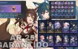 Conta Top Genshin + Honkai 3RD + Star Rail