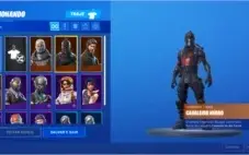 Conta Fortnite Cavaleiro Negro