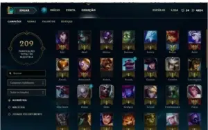 Conta LoL - Ouro 4 - Annie Hextec e + 40 skins, 84 campeões