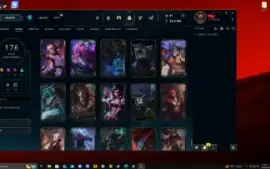 Conta De Lol Main Sup Senna M7