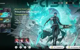 Conta Wunthering Waves Lv 10 com Jiyan + Verina + Lingyang