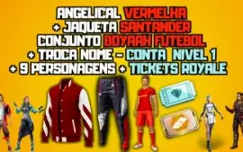 Conta Angelical Vermelha+Jaq. Santander+Nome+9 Person.