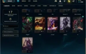 Conta ouro 4 com 26 Champs e 4 Skins