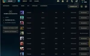 Conta ouro 4 com 26 Champs e 4 Skins