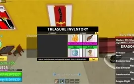 Conta Blox Fruits - Lvl 1525 Dragon + Death Step + Santa Hat