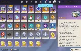 AR50 -Arlecchino com BIS + Baal + Ganyu + Retentora + Xiao +