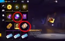 CONTA FREE FIRE RARA C/ CALÇA ANGELICAL AMARELA FEM E MASC