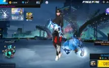 CONTA FREE FIRE RARA C/ CALÇA ANGELICAL AMARELA FEM E MASC