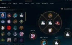 CONTA DIAMANTE 4 LVL 122, SKINS TOPS 16K ESSENCIA AZUL BARAT