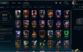 Conta lol ouro IV