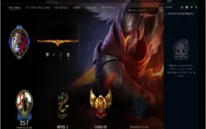Conta lol ouro IV