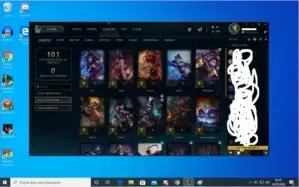 Conta league of Legends level 41