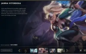 Conta LOL C/ JANNA VITORIOSA + KAYLE JUÍZA + Conta Valorant