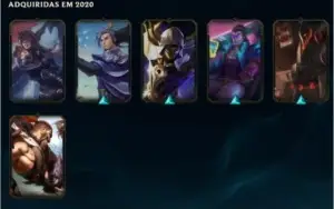 Conta de lol Prata 2 com 14 skins