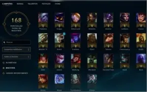 Conta League of Legends - GOLD + Campeões e 30 Skins+ Top