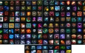 110 campeões/154 skins gold s4/s5/s6/s7 SKINS RARAS