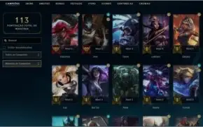 Conta de LoL Baratinha.