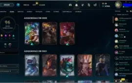 VENDA DE CONTA DO LOL LV 413