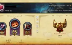 CONTA LOL GOLD V - 38 CAMPEÕES - 7 SKINS