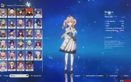 AR 55 - Wanderer, Nahida, Nillou, Cyno e mais