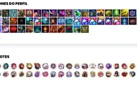 Conta bronze 3 com 31 Champs e 10 Skins