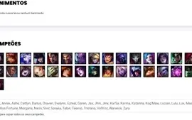 Conta bronze 3 com 31 Champs e 10 Skins