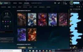 CONTA LEAGUE OF LEGENDS D4