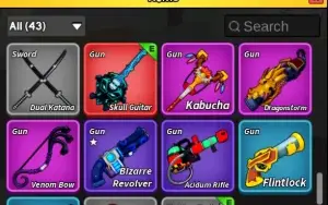 Conta de Roblox com tudo do popular atual.