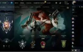 Conta lol prata 3 ultima season, nivel 136 e 26 skins