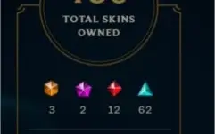 Conta League of Legends - DIAMANTE 1 VARIAS SKINS